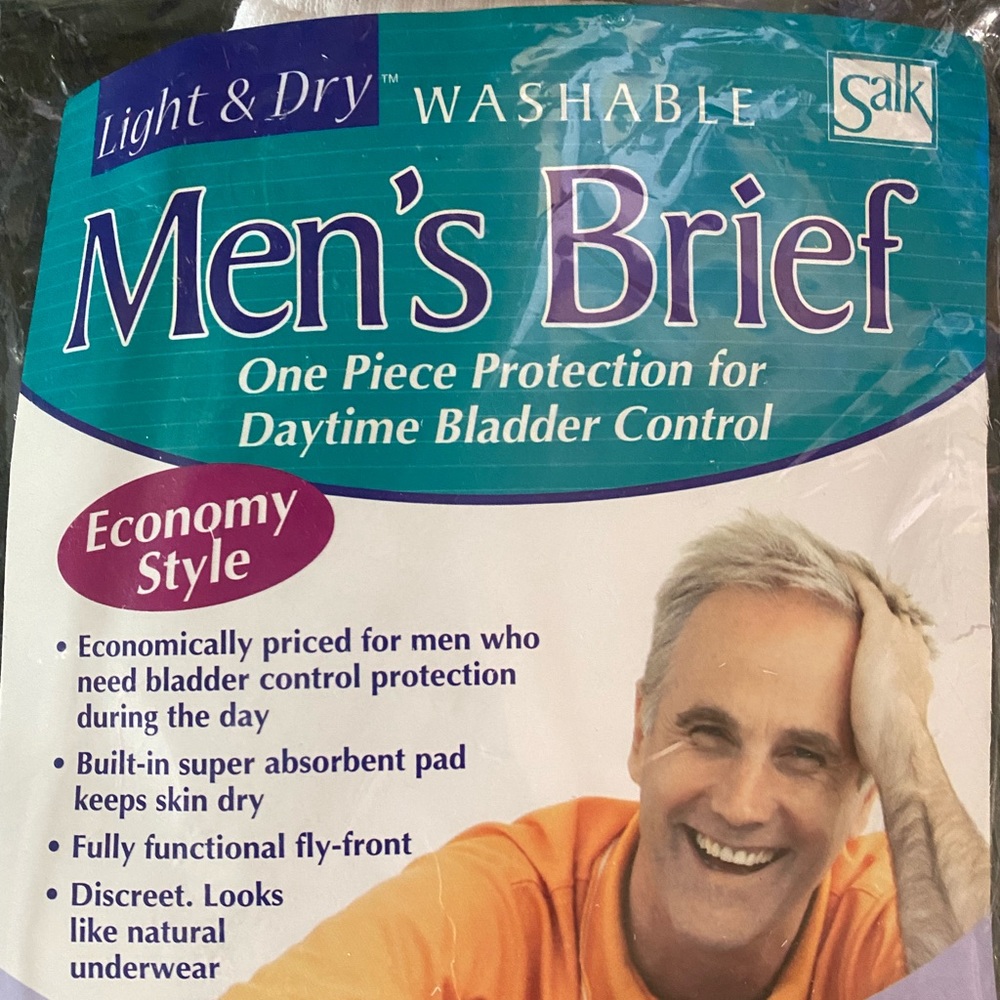 8 - Salk washable daytime bladder control briefs